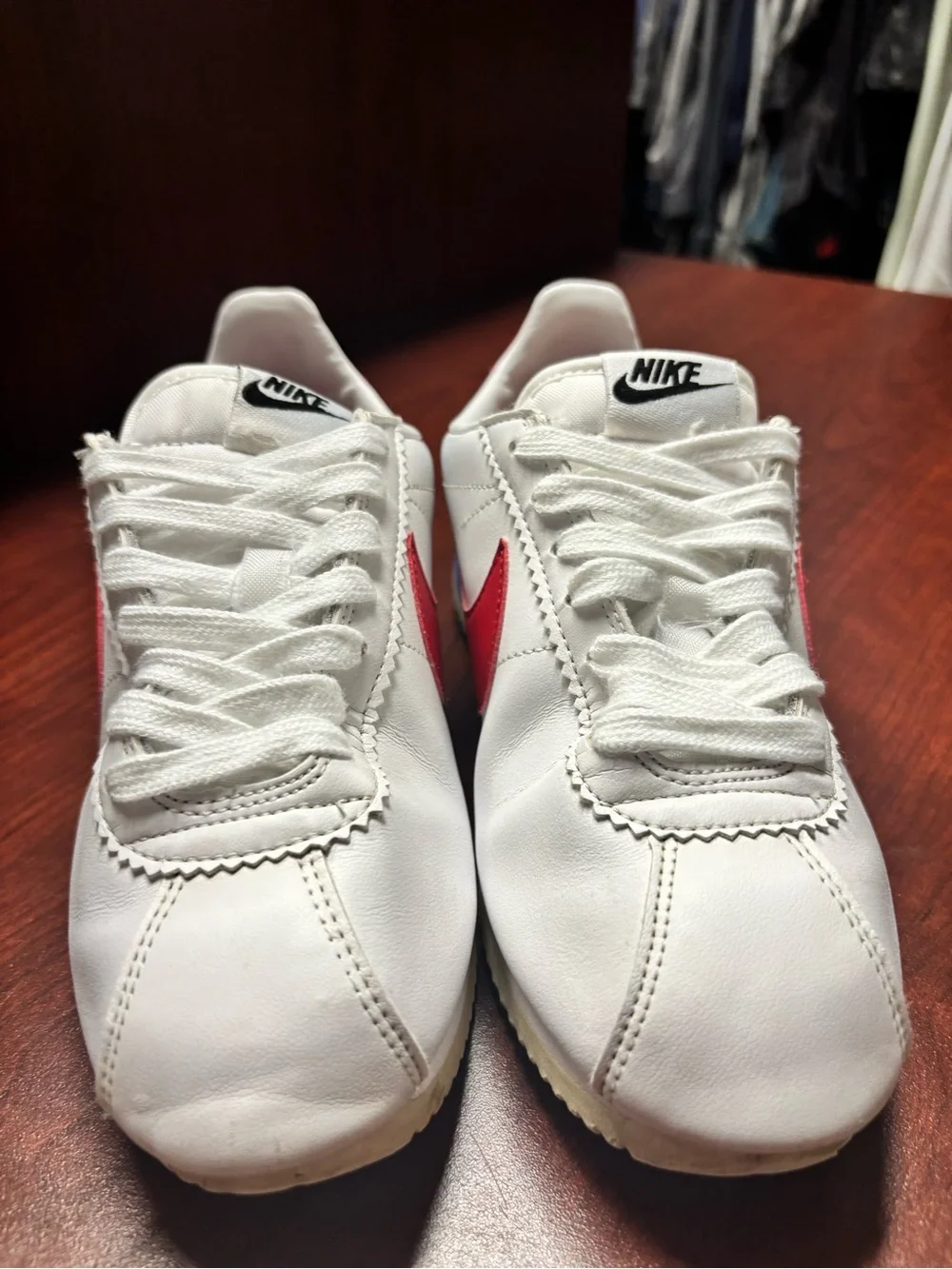 Nike Classic Cortez Leather “Forrest Gump” varsity retro low-top sneaker - 2018